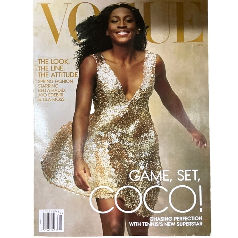 Vogue Magazine April 2024 Coco Gauff Game Set Coco